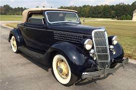 Available At Scottsdale 2017 Lot 215 1935 Ford Deluxe Convertible Ford Motor Classic Cars Vintage Ford Roadster