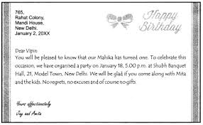 Dress code if applicable consider the party's purpose when writing your invitation text. Invitation And Replies Class 12 Format Examples