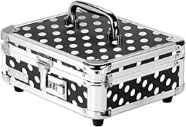 How to unlock a vaultz pencil box without your key!ðÿ'œalso review. Combination Lock Black And White Polka Dot Design Vaultz Vz00683 Locking Cash Box With Bill And Coin Tray 8 5 X 4 X 10 Inches Office Products Combs Spines