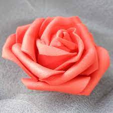 Foam is an object formed by trapping pockets of gas in a liquid or solid. 100pcs 6cm Large Foam Flowers Bulk Foam Roses Heads Decor Artificial Flowers Foam Rose Flowers Diy Foam Rose Bear Acceossories Artificial Dried Flowers Aliexpress