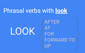 Phrasal Verbs With Look Transparent Ingles