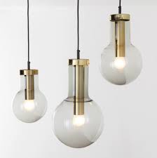 Set Of 3 Different Sized Maxi Bulb Pendant Lamps By Raak 1960s 126429