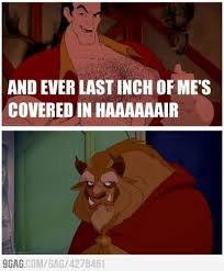 Belle Likes Hairy Guys Disney Funny Disney Memes Disney Love