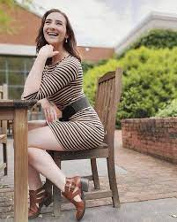 Lunch time | Abigail Shapiro | I dress, Fashion, Striped dress