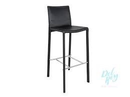 Artek modern black wood barstool counter height bar stool by alvar aalto. Modern Black Barstool The Party Rentals Resource Company