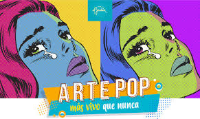 El arte pop o en ingles pop art es un movimiento artístico de arte moderno, que basó su estilo en el uso de imágenes de la cultura popular (carteles . El Arte Pop Mas Vivo Que Nunca Mall El Jardin