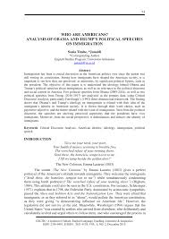Pdf Who Are Americans Analysis Of Obama And Trump S Political Speeches On Immigration Malia and sasha's inauguration adventure. obama and trump s political speeches