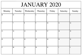 Free Printable 2020 Monthly Calendar With Holidays Word Pdf Landscape In 2020 Printable Calendar Word Printable Calendar Template January Calendar