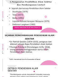 Sistem pendidikan dipusatkan terutama untuk sekolah dasar dan sekolah menengah. 1 1 Sejarah Dan Konsep Pendidikan Alam Sekitar