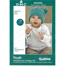 Knitted baby blankets , seasonal throws and more to knit in glorious technicolor designs to spruce up your home! Dmc Angel Knitting Pattern Noah The Ribbon Rose