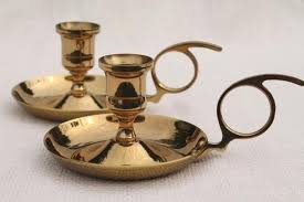Brass taper candle holder with handle. Pin On Home Inspiration