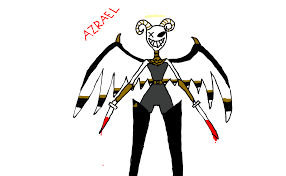 1 appearance 2 personality 3 trivia 4 gallery 5 references exorcists appear to have a fairly uniform appearance each being black, white and grey humanoids with the only color being on their faces. Azrael Hazbin Hotel Oc Wiki Fandom