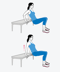 6 Exercises To Do At Home Exercise Dip Workout Workout Results