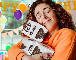 Printed TP 42nd Birthday Gift Toilet Paper