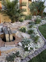 24 Stunning Small Rock Gardens You Need To See Rock Garden Front Yard Landscaping Yard Landscaping