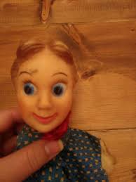 Vintage 1950s Disney Tinker Bell & Wendy Hand Puppets VG Cond