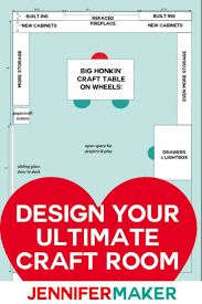 I'm so excited to transform this into the ultimate craft room and i can't wait to share the final reveal! Planning The Ultimate Craft Room Jennifer Maker Craft Room Craft Room Design Craft Room Organization