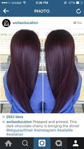 For anyone aiming to for a sensuous yet formal look, this is the color they. Black Cherry Hair Color Black Cherry Hair Color Cherry Hair Black Cherry Hair