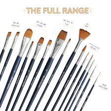 Even professional painters love purdy paint brushes; 15 Pcs Watercolor Paint Brush Set Mozart Supplies Usa
