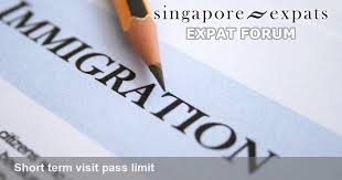 This includes people with prior authorisation to travel. Short Term Visit Pass Limit Singapore Expats Forum