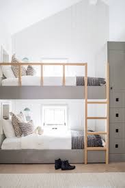 The overlapping bunk bed designs for 3 bunks are a good solution if you have 8ft of ceiling height and no sloping roof. Pin On 6x6 New