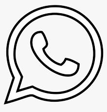 Get free whatsapp icons in ios, material, windows and other design styles for web, mobile, and graphic design projects. Whatsapp Logo Black And White Hd Png Download Kindpng