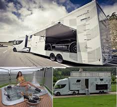 Futuria Sports Spa Is A Motorhome With A Yacht Like Roof Terrace Luxury Motorhomes Luxury Rv Luxury Campers