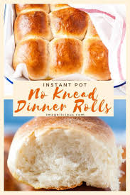 Instant Pot No Knead Dinner Rolls Imagelicious Com Recipe In 2020 Dinner Rolls Tasty Bread Recipe Sandwich Wraps Recipes