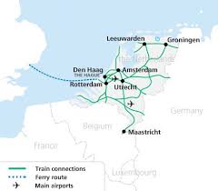 Netherlands By Train Europe Train France Train Train Route