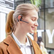 New Bee Bluetooth Headset Wireless Noise Cancelling Earpiece for Cell  Phone/Business/Driving/Office