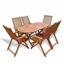 Knupp 7 Piece Dining Set In 2020 Patio Dining Table Wooden Garden Furniture Outdoor Furniture Sets