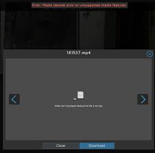Fec processing in a receiver may be applied to a digital bit stream or in the demodulation of a digitally modulated carrier. Error Media Decode Error Or Unsupported Media Features Motioneye