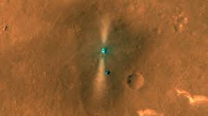 Nasa's perseverance rover landed safely on mars thursday and immediately sent a couple of pictures back to earth to show everyone. Nasa S Hirise Camera Clicks Coloured Picture Of China S Zhurong Rover On Mars Technology News Firstpost