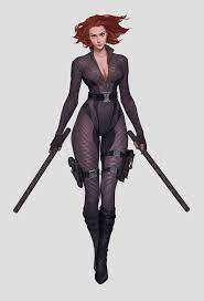 Artstation Black Widow Zheng Huang Black Widow Marvel Marvel Girls Black Widow