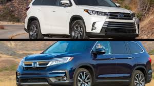 The new toyota highlander also has an available hybrid model, which the new 2018 honda pilot does not. 2018 Toyota Highlander Hybrid Vs 2019 Honda Pilot Which Awd System Conquers The Tfl Slip Test Video The Fast Lane Car