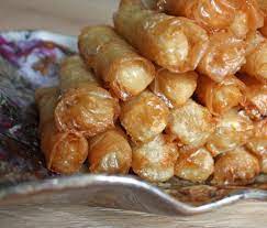Honey Almond Cigars Moroccan Desserts Morrocan Food Moroccan Food