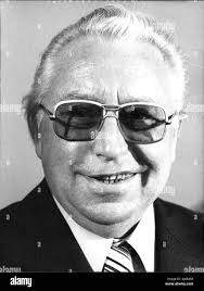 Das Foto zeigt den Vorsitzenden der Beamten im Deutschen Gewerkschaftsbund, Gerhard  Schmidt Stock Photo