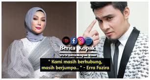 Kami masih berkawan tapi tiada perbincangan untuk melangkah ke fasa lain termasuk bertunang dan sebagainya lagi, kata pelakon popular erra fazira. Kami Masih Berhubung Masih Berjumpa Erra Fazira Berita Kopak Media