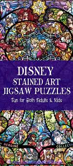 Completed puzzle ~ 51 x 73.5 cm. Disney Stained Art Jigsaw Puzzle Jigsaw Puzzles For Adults