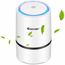Weitere infos gibt es in der datenschutzerklärung akzeptieren. Costway Luftreiniger Air Purifier Mit 2 Geschwindigkeiten Desktop Luftfilter 2 Stufen Filterung Raumluftfilter Zuhause Oder Buero