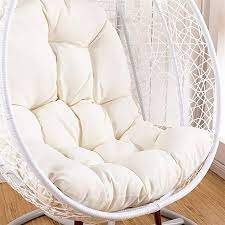 Amazon Com Oa Wa Hanging Basket Chair Cushions Large Seat Cushion Waterproof Hanging Egg Hammock Swing Chair Swinging Chair Hammock Swing Chair Basket Chair