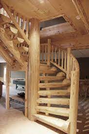 Maybe you would like to learn more about one of these? Stair Systems Timberhaven Log Timber Homes Rustic Staircase Staircase Design Rustic Stairs
