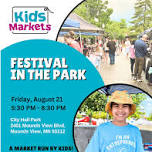 Kids' Markets at Festival in the Park