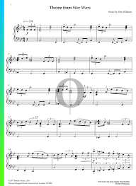 From the motion picture star wars. Star Wars Main Theme Sheet Music Piano Solo Pdf Download Streaming Oktav