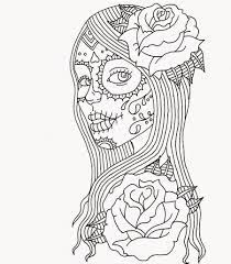 Dibujos de calaveras para colorear. Coloring Pages Day Of The Dead