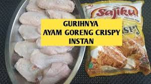 Cara bikin ayam goreng fried chicken keriting renyah ala. Membuat Ayam Kentucky Dengan Tepung Instan Sajiku Youtube