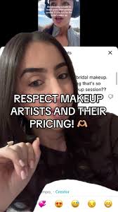 Respect Makeup Artists and Their Pricing