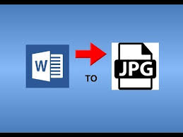 Cara Merubah Word To Jpeg Youtube