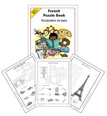 Crosswords for learners of the french language at various levels of difficulty, with clues in english. French Word Puzzle Book Italian French And Spanish Language Teaching Posters Second Story Press
