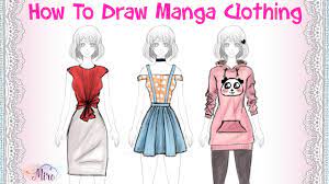 #drawing clothes #drawing clothing #i was trying to figure out what kind of clothes i wanted for my story #i mostly i draw clothes that i like and know. How To Draw Manga Clothing Folds Casual Outfits Step By Step Youtube